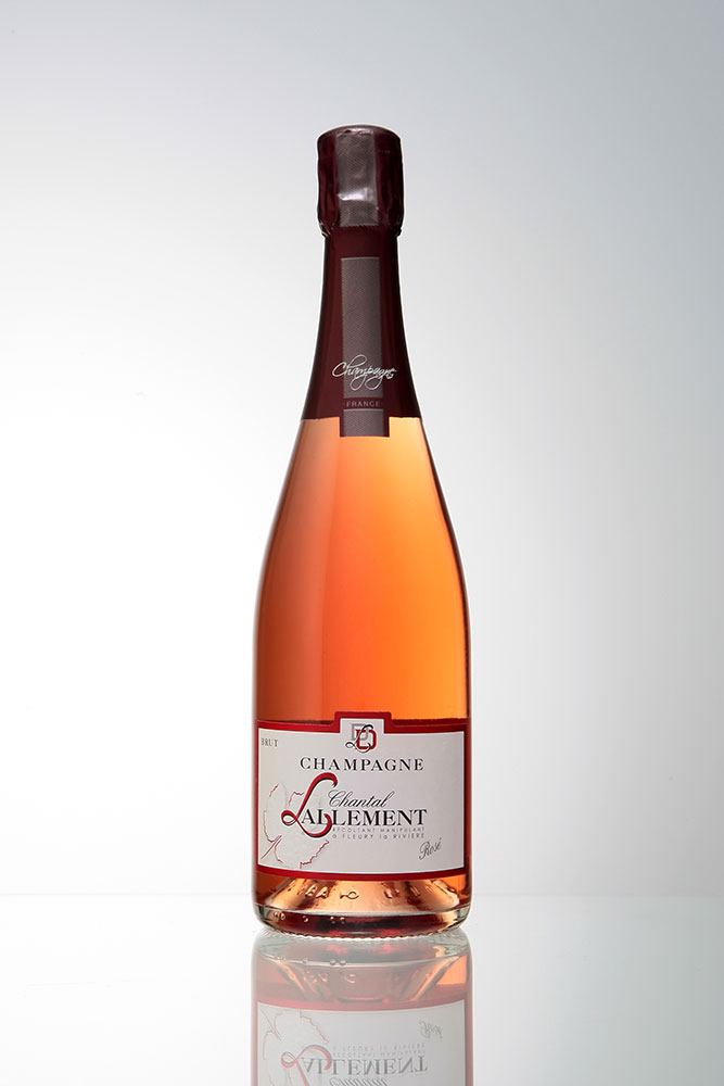 Champagne Rosé BrutBouteille  Champagne Chantal Lallement vous présente  ses champagnes : champagne Fleury la rivière, champagne reims